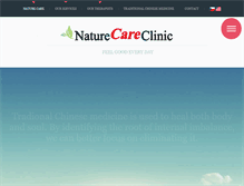 Tablet Screenshot of naturecare.cz